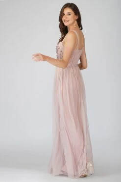 Riva Embellished Corset Maxi Dress In Pink -Lace & Beads 16 1 a7c328f2 92e7 431e 9eb1 876cec64880a