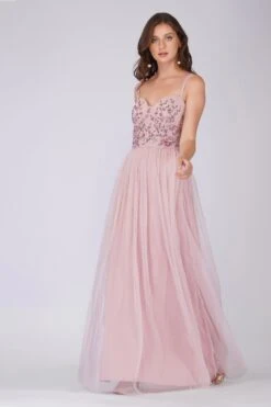 Riva Embellished Corset Maxi Dress In Pink -Lace & Beads 16 3 bb2ddd40 78d7 4c90 a56b 8fa8c1e783c1