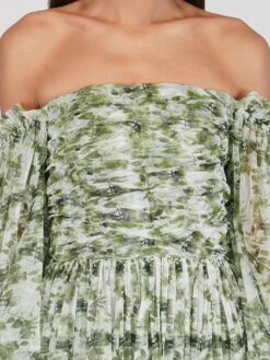 Lana Green Floral Printed Tulle Dress -Lace & Beads 16 4 e345bc0c 43a3 4d9f 8e4b 317f82d0378d