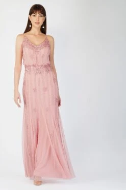 Keeva Dusty Pink Bridesmaid Dress -Lace & Beads 1 1 8241b651 6f82 4815 bd89 56d7ac3329ae