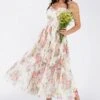 Dane Floral Tulle Corset Midi Dress -Lace & Beads 1 1 f8fc3c9a 6607 4e06 98e1 3328ad07098e