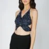 Butterfly Top In Navy Blue -Lace & Beads 1 4 Copy