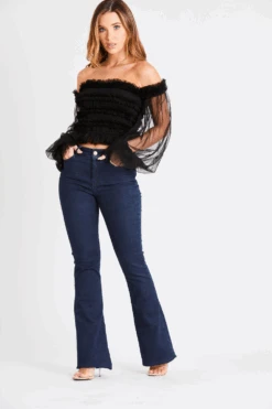 Rolf Black Mesh Top -Lace & Beads 2 d3cc83cc 4c8b 4aba 9aa1 cdffd974c67d