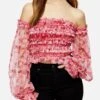 Rolf Top In Red Print -Lace & Beads 2 fc9ddc6d dcb8 4c37 97fa da1e946138bf