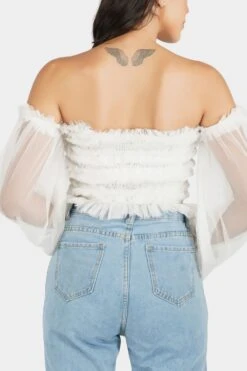 Rolf Top In White 10 Rolf Top In White -Lace & Beads 2 fe72922b 3247 43a5 a29d 40558ad64f75