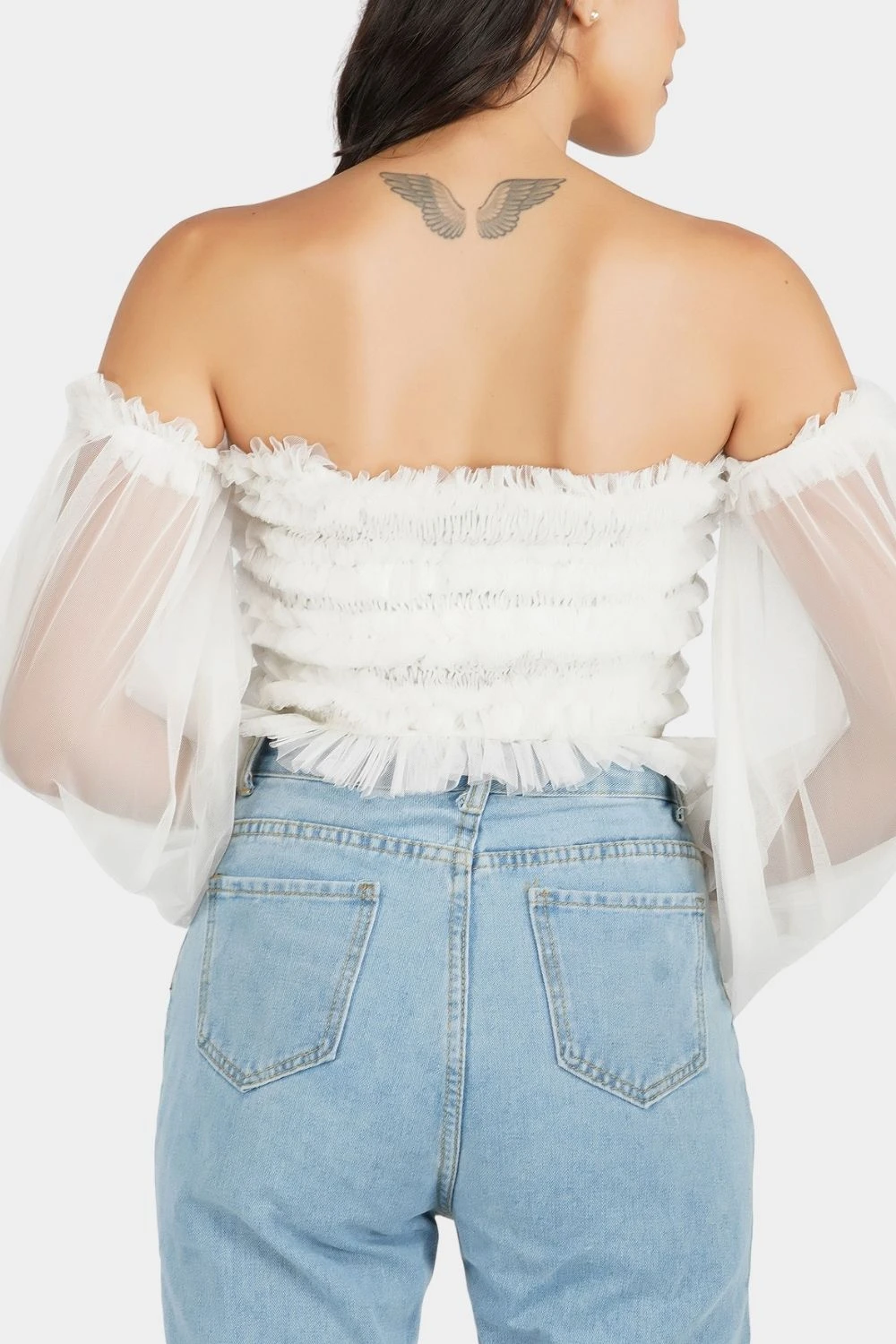 Rolf Top In White 6 Rolf Top In White - Image 4