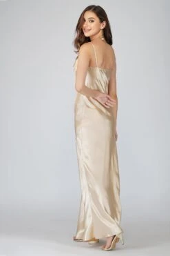Sienna Champagne Bridesmaid Dress -Lace & Beads 3 26 Copy