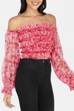 Rolf Top In Red Print -Lace & Beads 3 6c38843e 604e 4727 932d 0726c9a7dec7