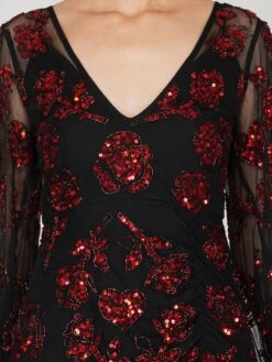 Nerissa Rose Embellished Maxi Dress -Lace & Beads 4 1 267a6795 44ff 4940 9137 bdf8fcb8b85d