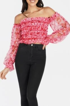 Rolf Top In Red Print -Lace & Beads 6 11e4e84c 2292 4513 ba34 ef93df3178d3