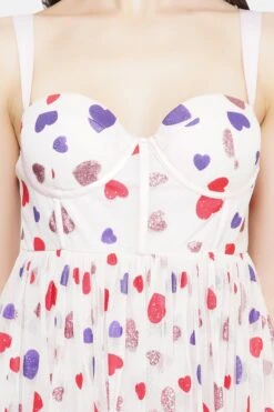 Bibi Corset Mini Dress In Pink Heart -Lace & Beads 8 5 6a86cd10 1aa1 425b 9a53 4019c0f90668