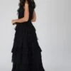 Alexandra Black Tulle Maxi Dress -Lace & Beads ALexandraBlacksize