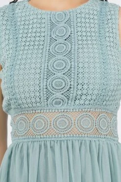 Cherelle Skater In Light Teal -Lace & Beads CherelleSkater 1