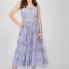 Dane Purple Corset Midi Dress -Lace & Beads DanePurple 2