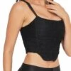 Devon Black Lace Corset Top -Lace & Beads DevonTop 5
