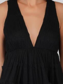 Ivy Black Tulle Mini Dress -Lace & Beads IVyMini 2