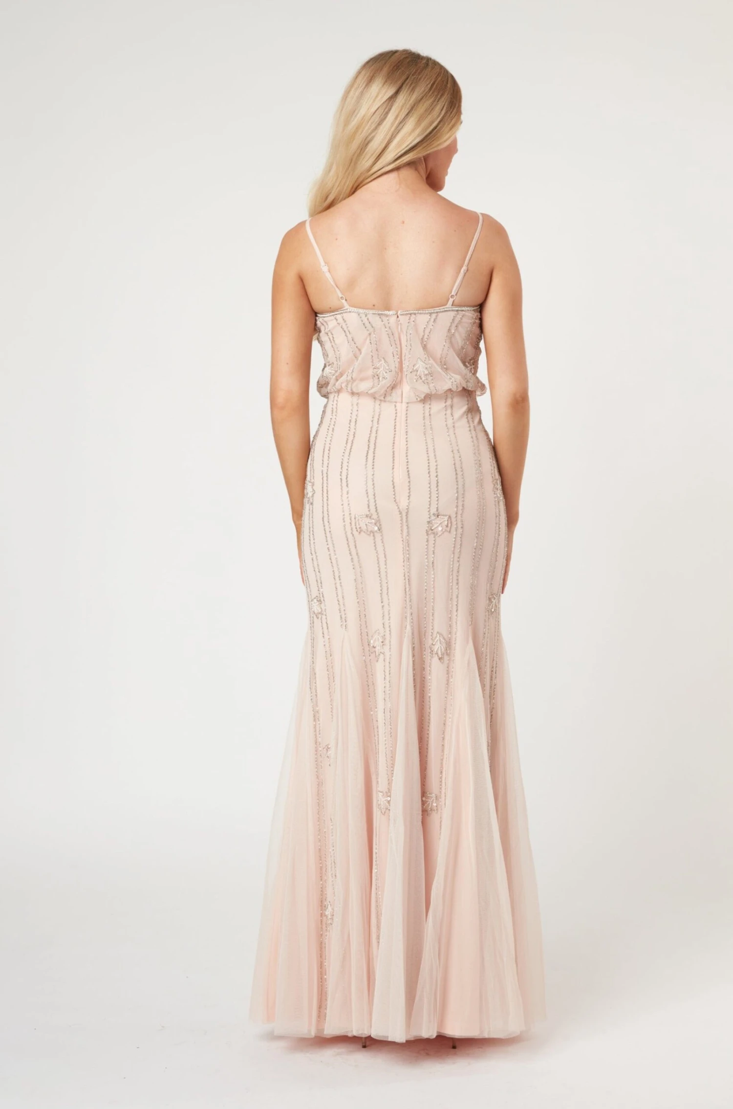 Keeva Nude Blush Bridesmaid Dress 11 Keeva Nude Blush Bridesmaid Dress - Image 9