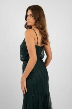 Keeva Green Bridesmaid Dress 13 Keeva Green Bridesmaid Dress -Lace & Beads KeevaMaxiGreen 4