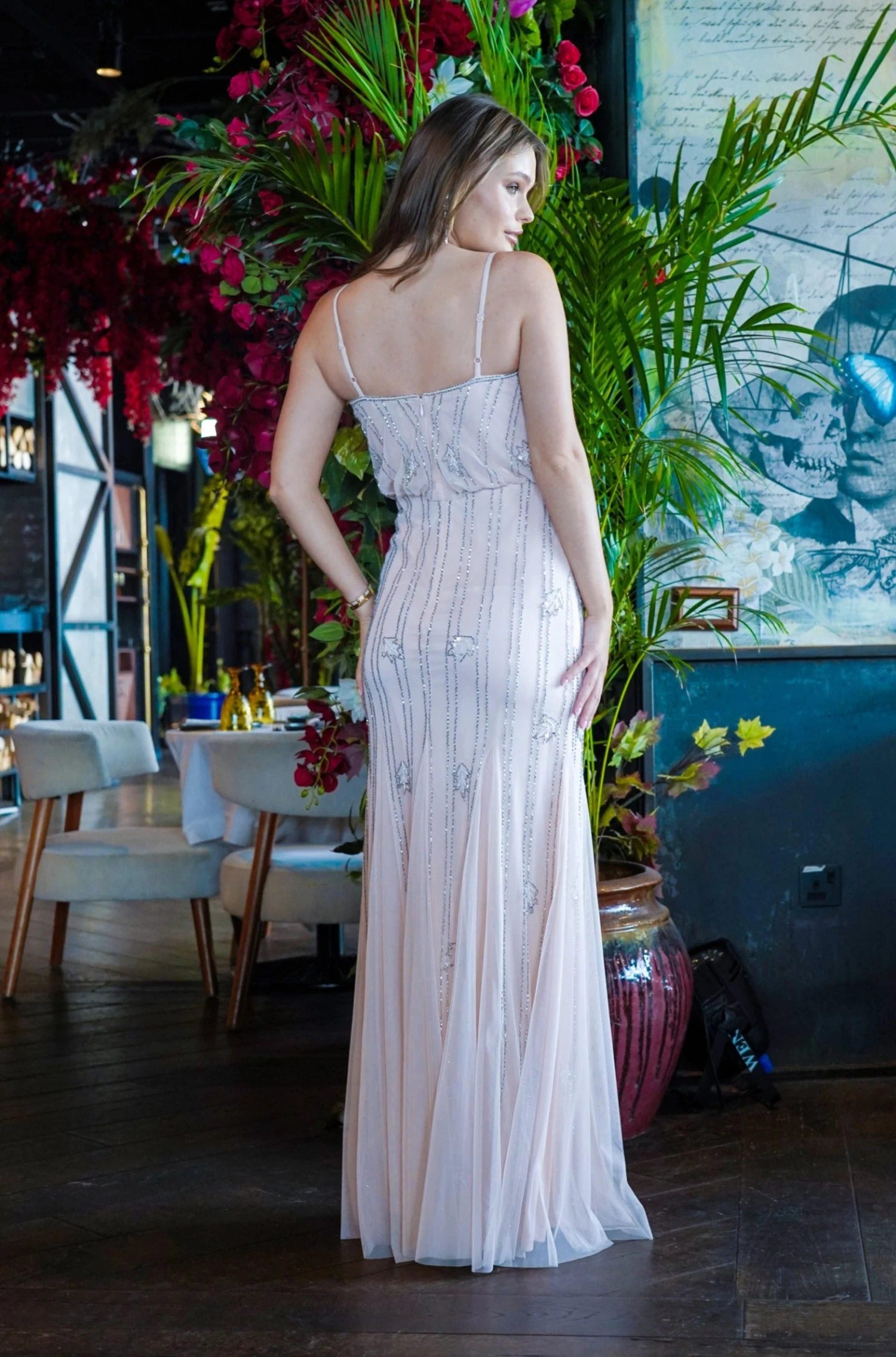 Keeva Nude Blush Bridesmaid Dress 8 Keeva Nude Blush Bridesmaid Dress - Image 6