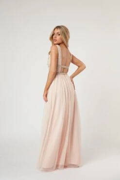 Myla Nude Embellished Maxi Dress 23 Myla Nude Embellished Maxi Dress -Lace & Beads LaceandBeads909