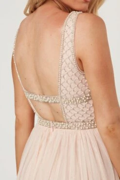 Myla Nude Embellished Maxi Dress 22 Myla Nude Embellished Maxi Dress -Lace & Beads LaceandBeads925