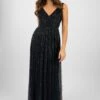 Lorelai Navy Blue Embellished Maxi Dress
