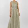 Picasso Sage Green Embellished Bridesmaid Dress -Lace & Beads PicassoMaxiSafe 5 edited