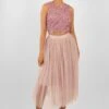 Cleo Pink Tulle Midi Skirt 2 Cleo Pink Tulle Midi Skirt -Lace & Beads PicassoTopinPinkwithSkirtinPink 1 edited