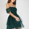 Sydney Emerald Green Plus Tulle Mini Dress -Lace & Beads SydneyMiniPlus 3 3c1a07df 607d 44e3 8eea 45c8840b0ad9