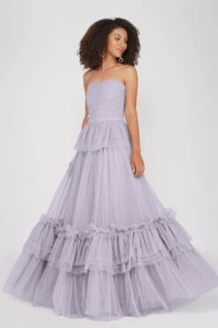 Ana Lilac Tulle Gown -Lace & Beads Untitleddesign 46