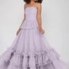 Ana Lilac Tulle Gown -Lace & Beads Untitleddesign 47