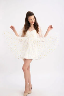 Daisy Tulle Mini Dress -Lace & Beads daISY 2 Copy